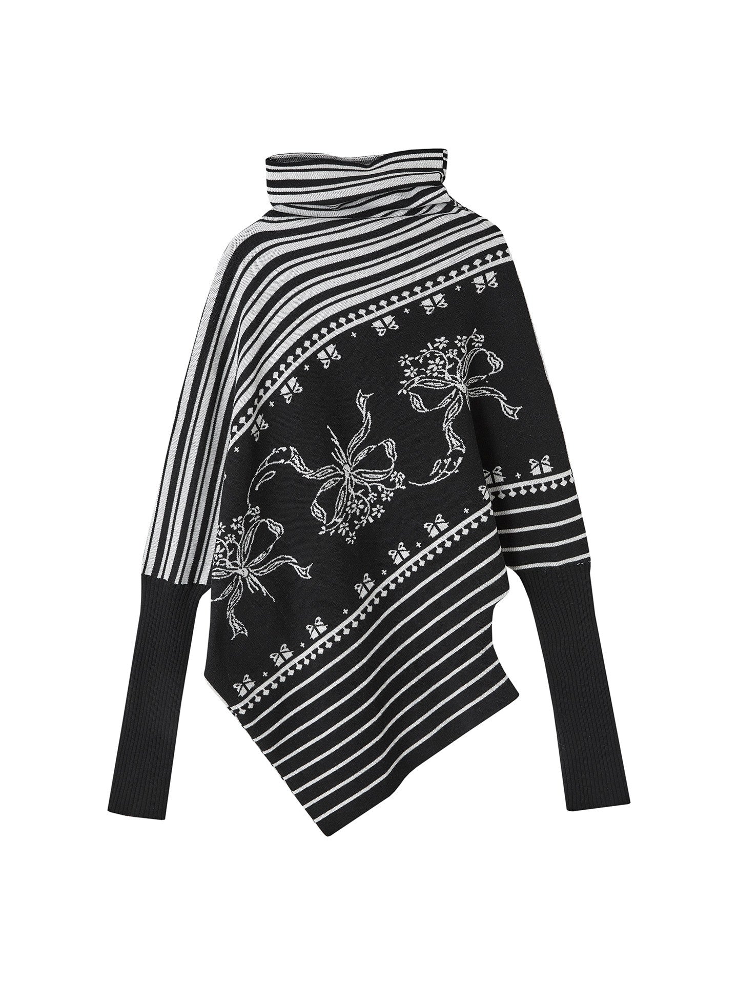 OfAkiva_Thermal_Slim_Fit_Colorblock_Batwing_Cowl_Neck_Women_Striped_Knit_Sweaters_MISSTT