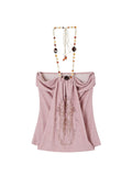 OfAkiva_Slim_Fit_Halter_Neck_Short_Crop_Burgundy_Pink_Ladies_Casual_Camisoles_MISSTT