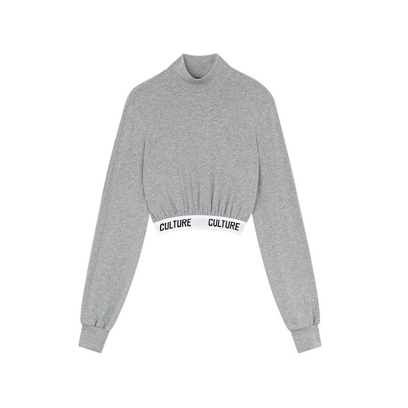 ZERO_Mid_Stretch_Turtleneck_Pullover_High_Waist_Casual_Women_Viscose_Top_&_Pants_Sets_MISSTT