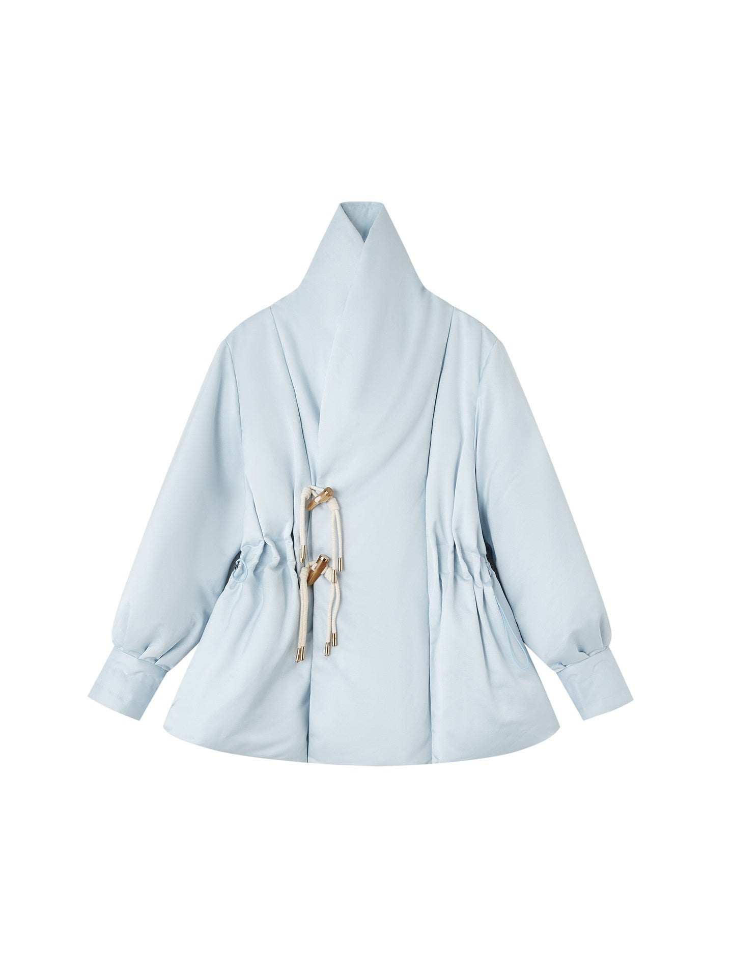 OfAkiva_90_Percent_White_Duck_Down_Slim_High_Waist_Cropped_Women_Warm_Down_Jackets_MISSTT