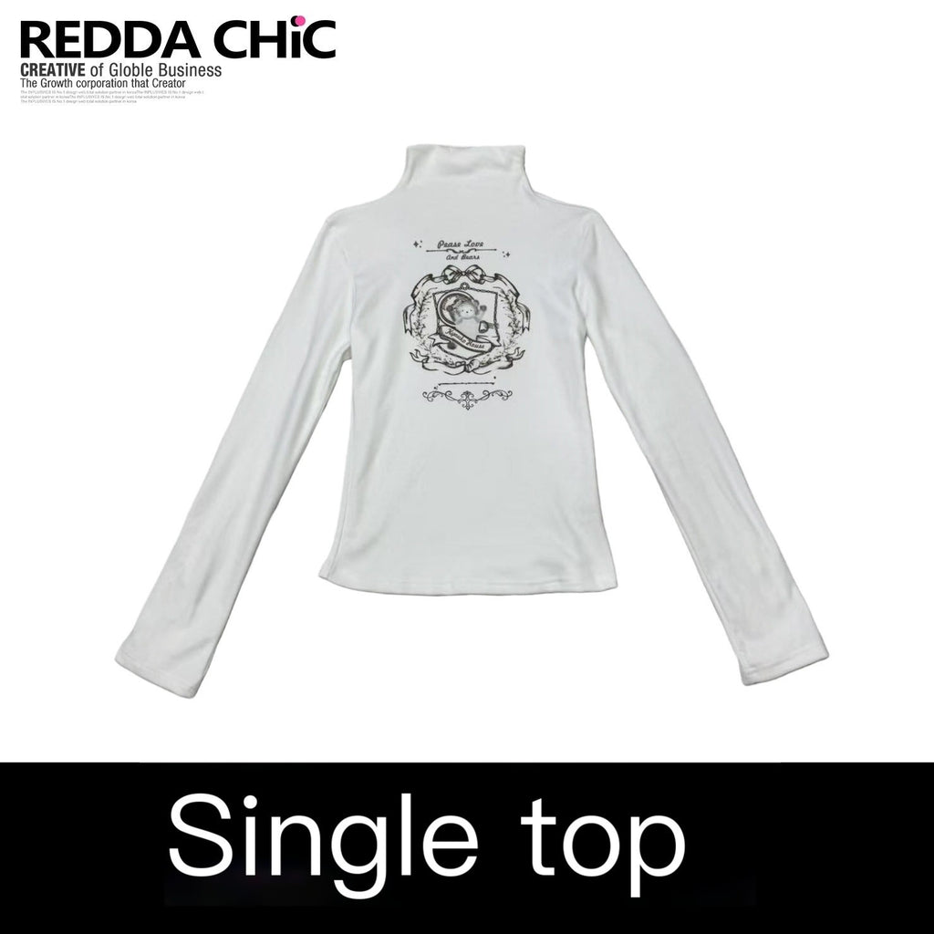 REDDACHIC_White_Mock_Neck_Slim_Fit_Cute_Women'S_Thermal_Fleece_Long_Sleeve_T-Shirts_MISSTT