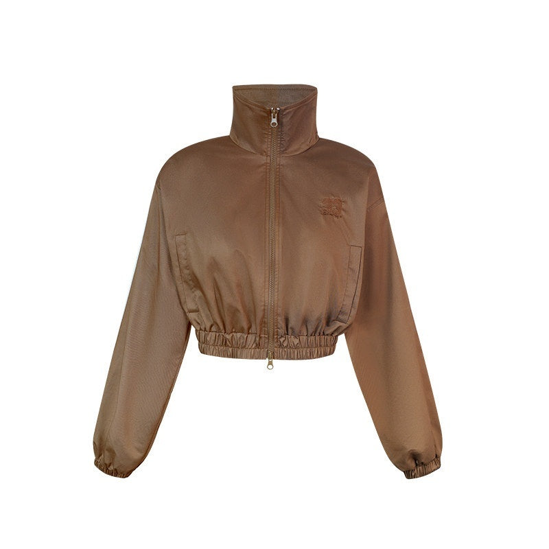 ZERO_Embroidered_Cotton_Stand_Collar_Long_Sleeve_Casual_Women_Lounge_Top_&_Pants_Sets_MISSTT
