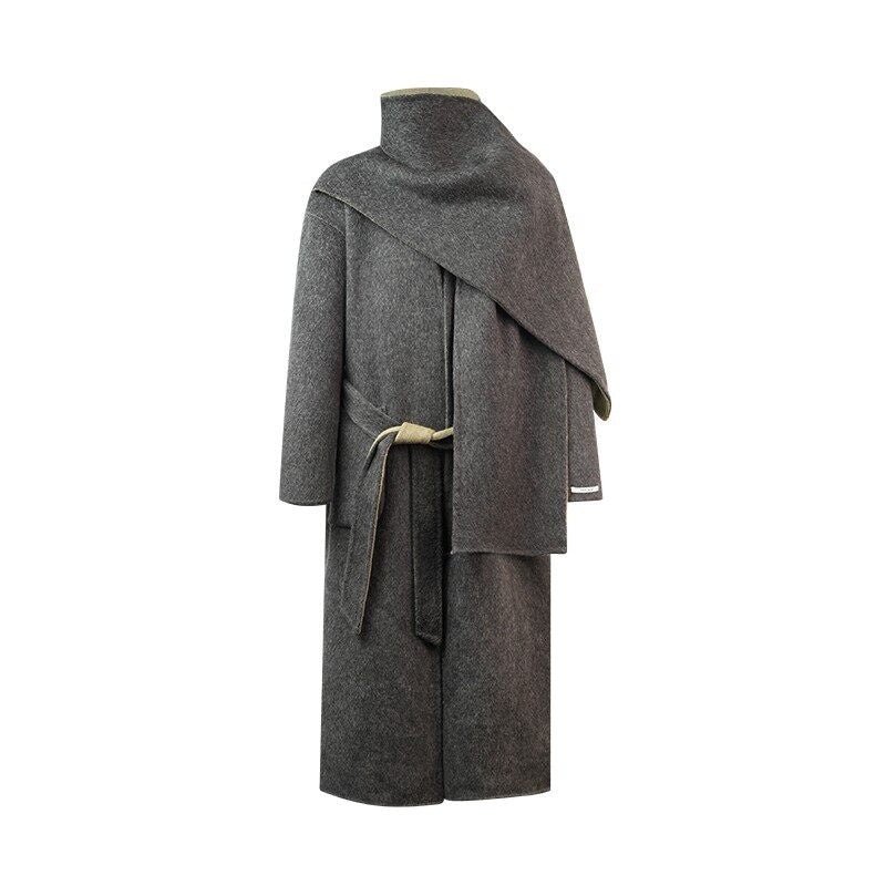 ZERO_Wool_Shawl_Collar_Longline_Loose_Fit_Commuter_Coat_Young_Adult_Wool_Coats_MISSTT