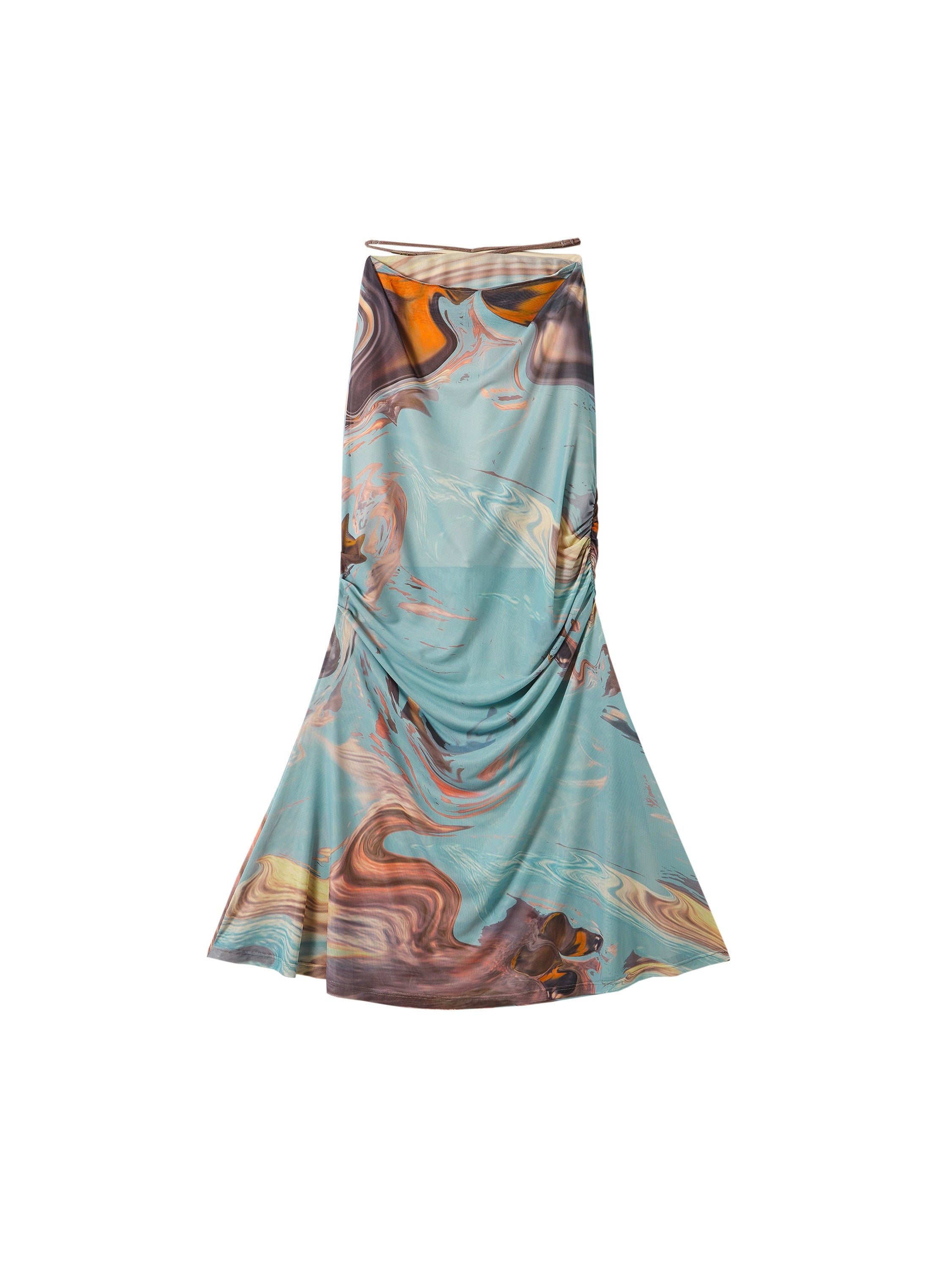 OfAkiva_Polyester_Camisole_Two_Piece_With_Shawl_S_M_L_Xl_For_Women_Top_&_Skirt_Sets_MISSTT