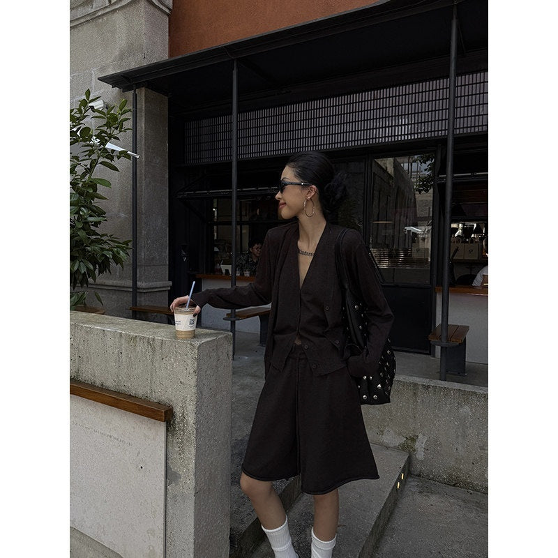 ZERO_Mid_Stretch_3_Piece_Casual_Cropped_Long_Sleeve_Top_Long_Pants_Top_&_Pants_Sets_MISSTT