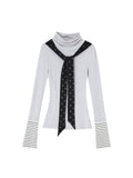 OfAkiva_Slim_Fit_Ribbon_Tie_Mock_Neck_Women_Casual_Pullover_Long_Sleeve_T-Shirts_MISSTT
