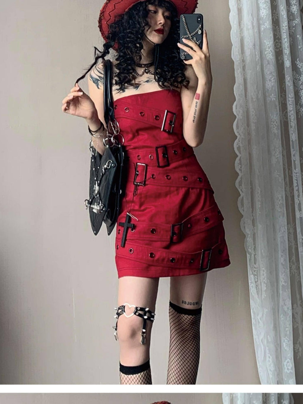 WSW Cotton Sexy Bodycon Tube Sleeveless Party Women Red Black Strapless Mini Dresses