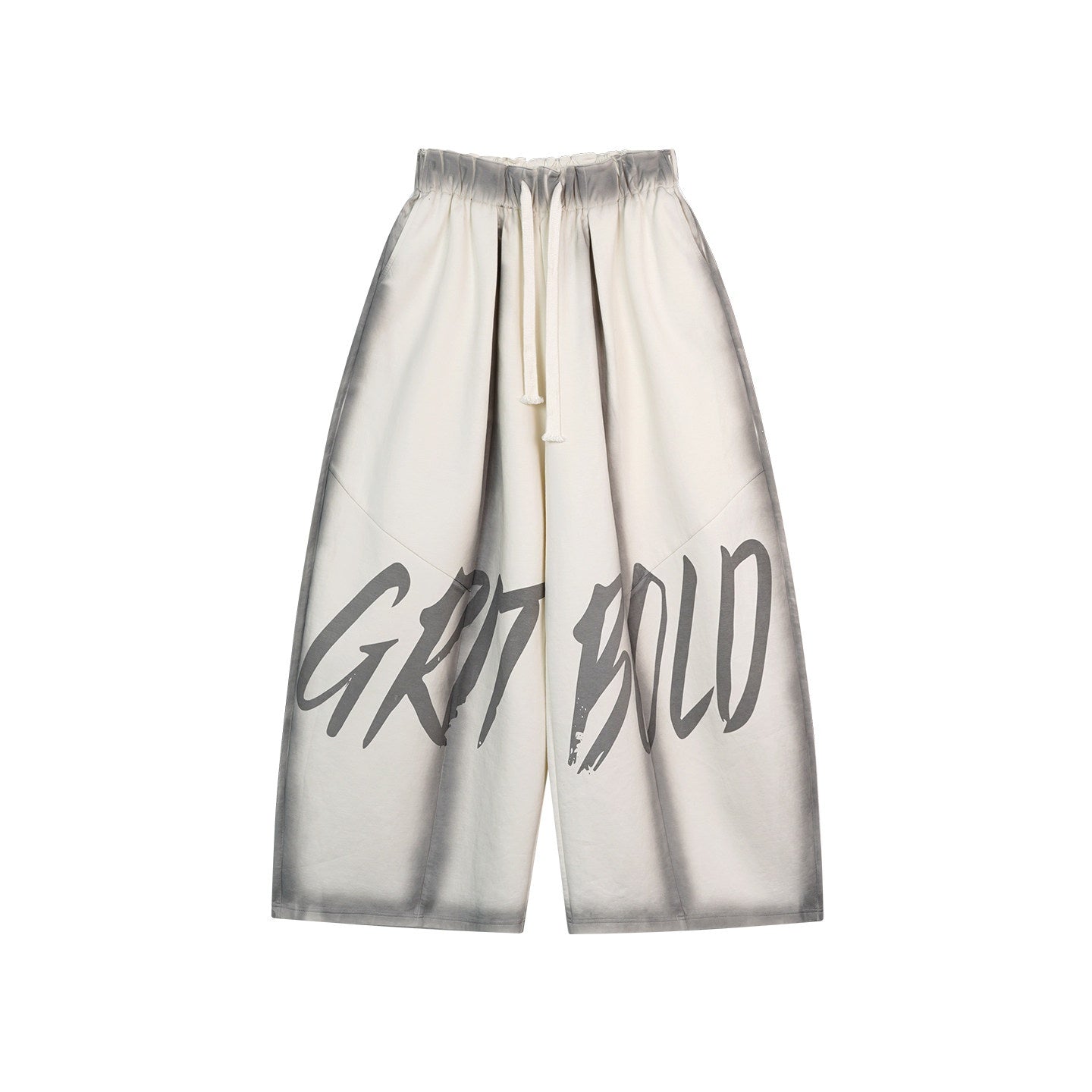 ZERO_Light_Apricot_Cotton_Letter_Print_Pockets_Elastic_Natural_Waist_Wide_Leg_Pants_MISSTT