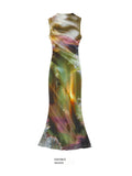 OfAkiva_High_Waist_Mesh_Poppy_Print_Chinese_Inspired_A_Line_Womens_Maxi_Dresses_MISSTT