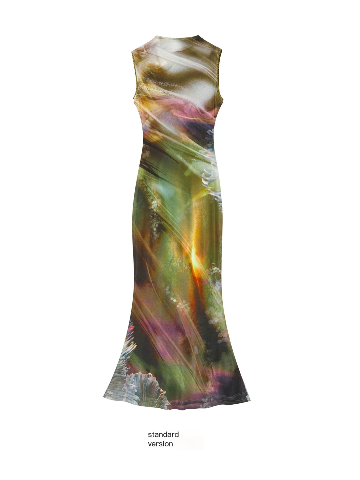 OfAkiva_High_Waist_Mesh_Poppy_Print_Chinese_Inspired_A_Line_Womens_Maxi_Dresses_MISSTT