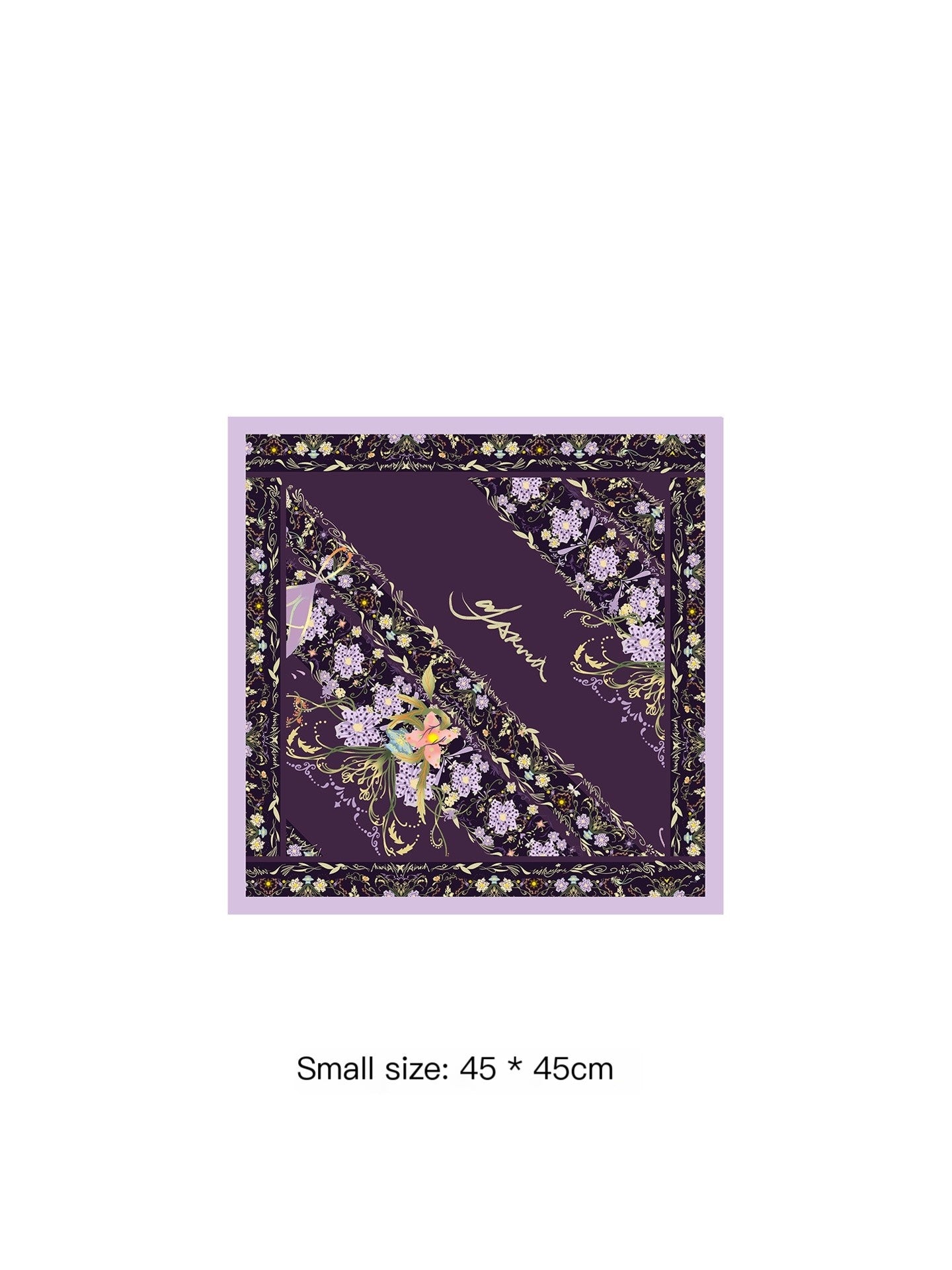OfAkiva_Floral_Sleeveless_Slim_Two_Piece_With_Square_Scarf_Women_Top_&_Skirt_Sets_MISSTT