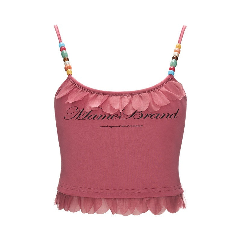 MAMC_Letter_Print_Fitted_Cotton_Blend_Spaghetti_Strap_Short_Crop_Casual_Camisoles_MISSTT