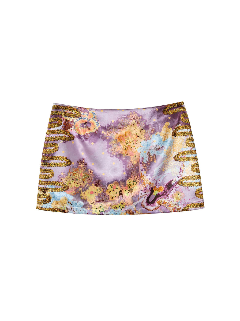 OfAkiva_Antistatic_Silk_Embroidered_A_Line_Low_Waist_Women_Purple_Mini_Skirts_MISSTT