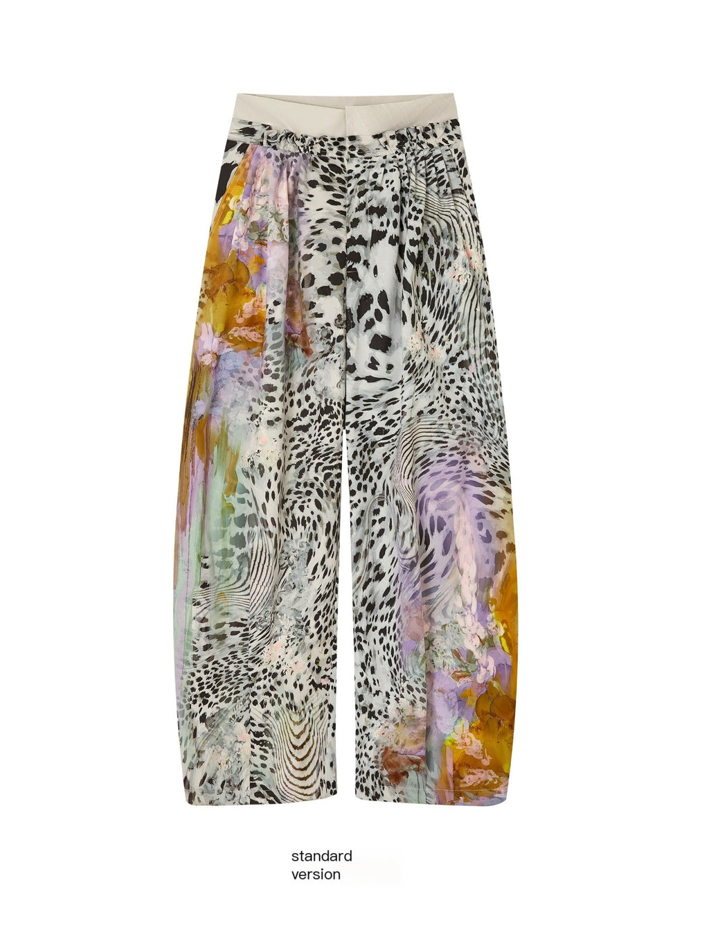 OfAkiva_High_Waist_Leopard_Print_Cuffed_Minimal_Women_Light_Stretch_Wide_Leg_Pants_MISSTT