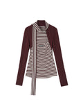 OfAkiva_Slimming_Striped_Faux_Layer_Square_Neck_Crop_Womens_Casual_Long_Sleeve_T-Shirts_MISSTT