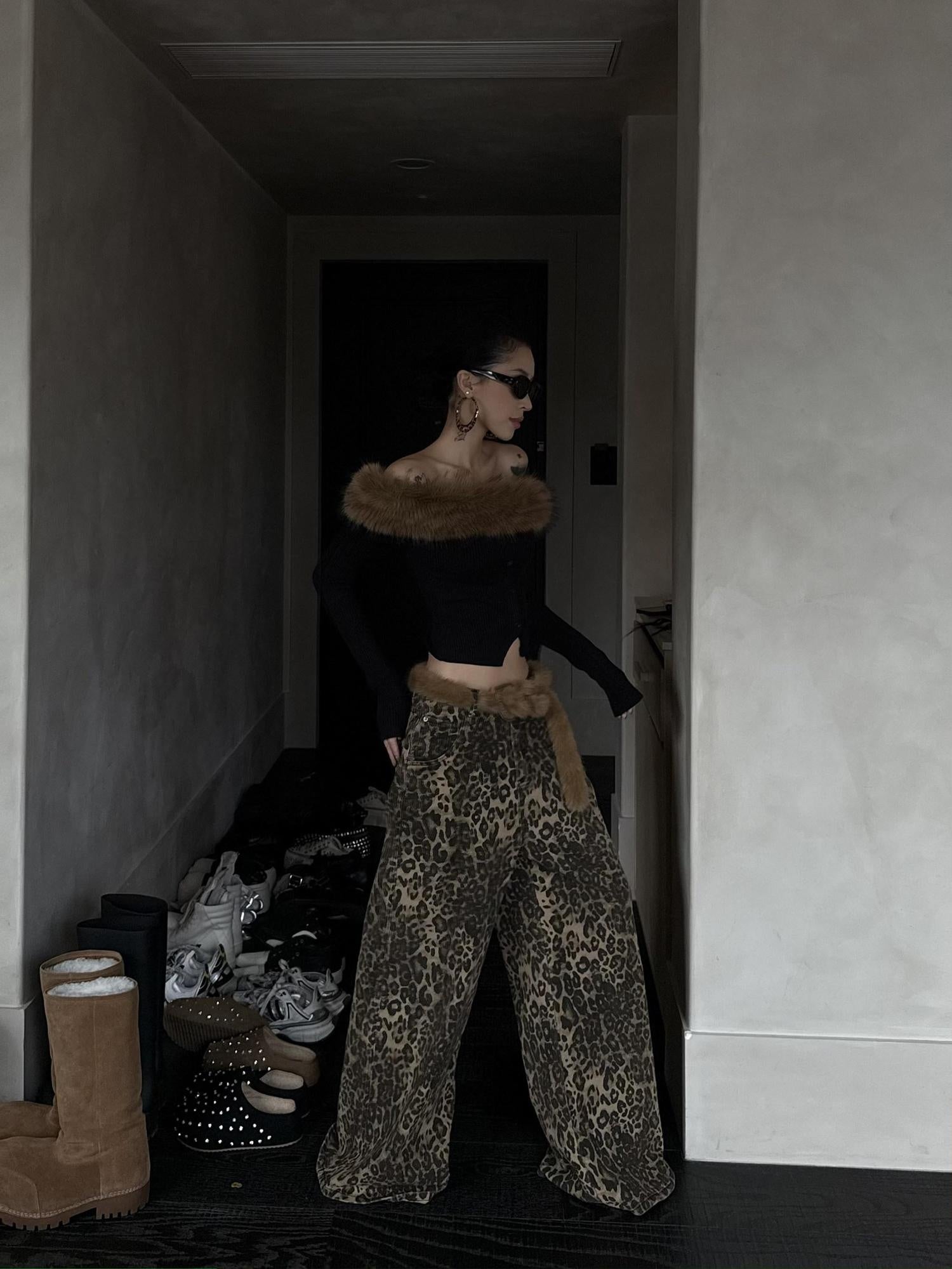 ZERO Sweet Slim Viscose Bardot Neck Button Detail Women Daily Long Sleeve Crop Tops