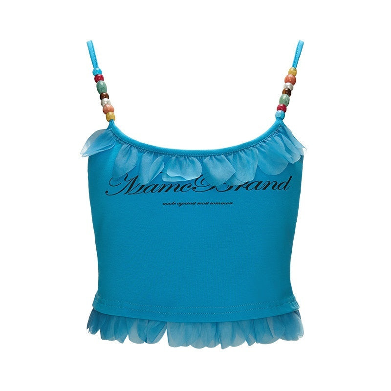MAMC_Letter_Print_Fitted_Cotton_Blend_Spaghetti_Strap_Short_Crop_Casual_Camisoles_MISSTT