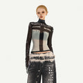 Nico_Molly_Sexy_Slim_Fit_High_Neck_Printed_Black_Pullover_Long_Sleeve_T-Shirts_MISSTT