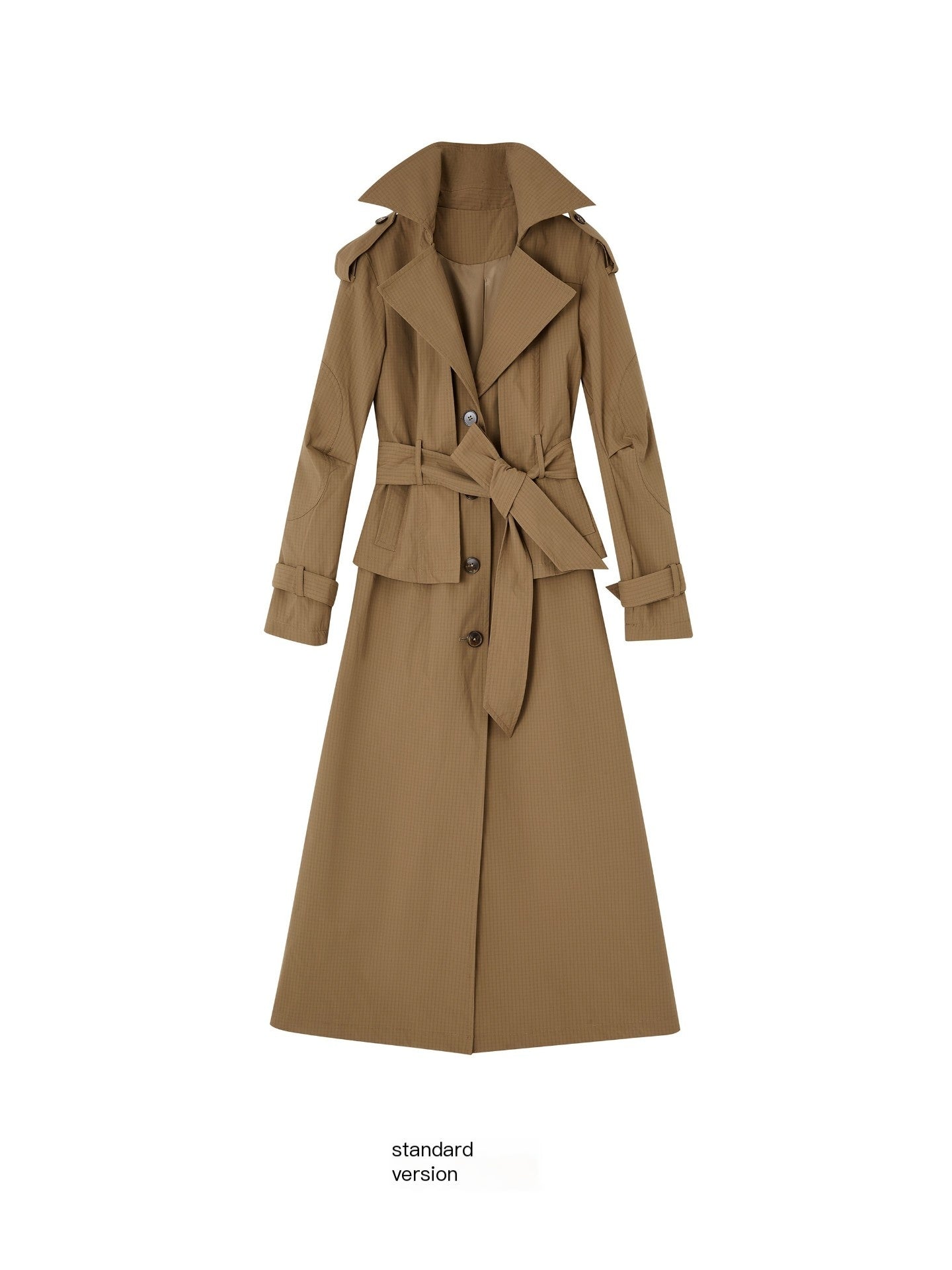 OfAkiva_Faux_Two_Piece_Long_Stand_Collar_Straight_Office_Women_Trench_Coats_MISSTT