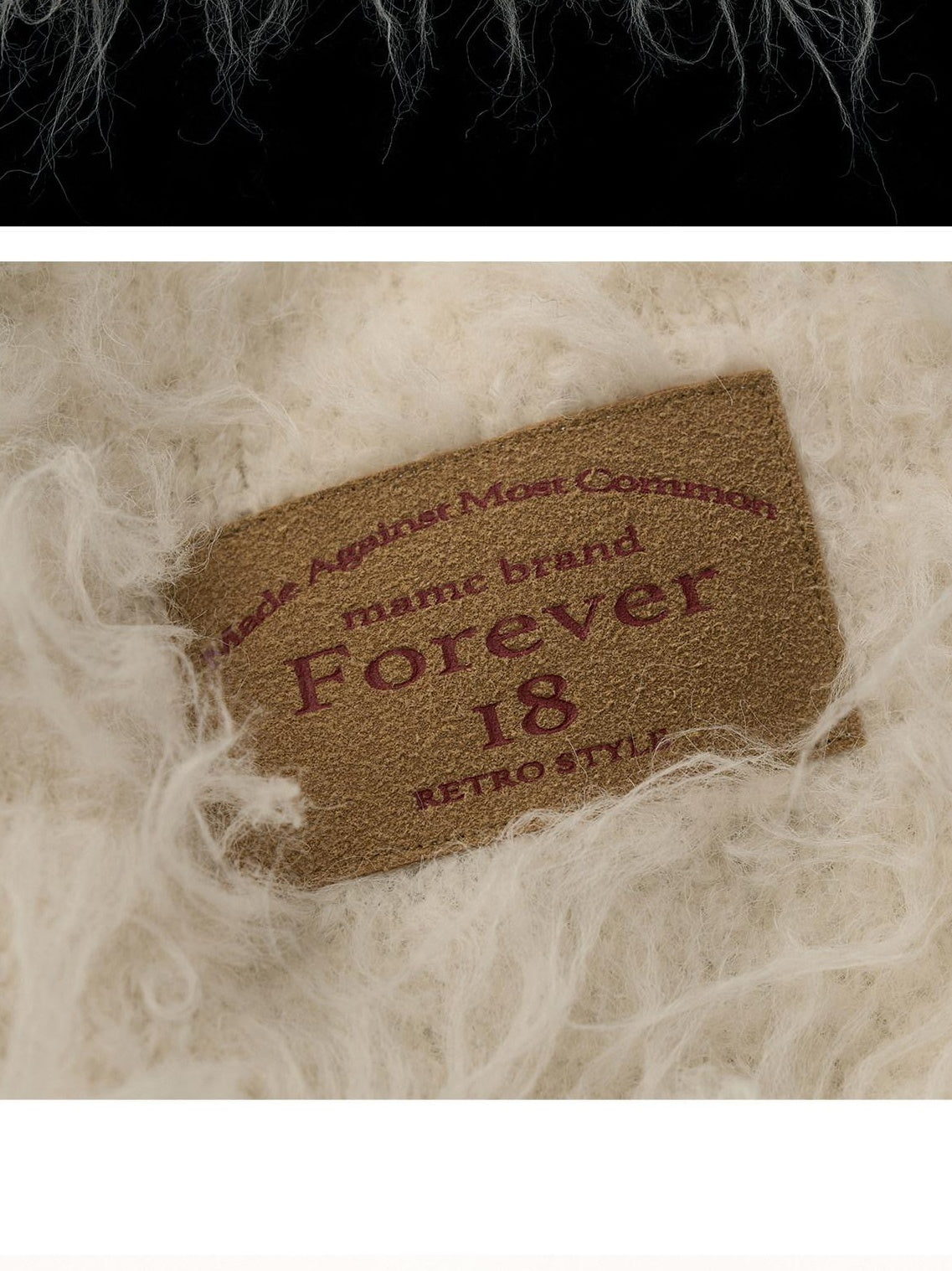 MAMC Acrylic Wool Blend Relaxed Lapel Collar Women Commuter Open Knit Cardigans