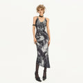 Nico_Molly_Flattering_Chic_High_Waist_V-neck_Spaghetti_Strap_Office_Ink_Print_Midi_Dresses_MISSTT
