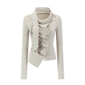 Cest_Nous_Slim_Fit_Pleated_Viscose_Blend_Button_Front_Long_Sleeve_Women_Knit_Cardigans_MISSTT
