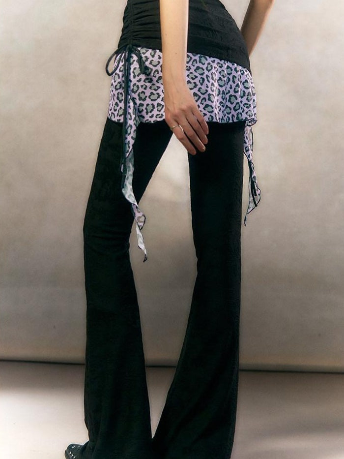 OfAkiva Cozy Cashmere Three Piece Vintage Cardigan Cami High Waist Top & Pants Sets