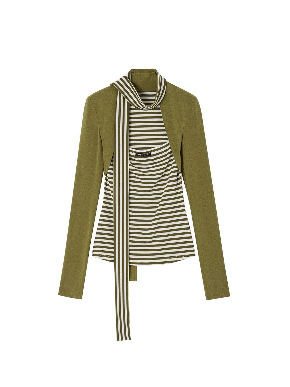 OfAkiva_Slimming_Striped_Faux_Layer_Square_Neck_Crop_Womens_Casual_Long_Sleeve_T-Shirts_MISSTT
