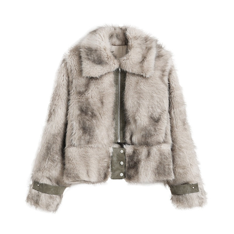 Cest_Nous_Thick_Fur_Collar_Punk_Street_Short_Fit_Young_Adults_Silver_Gray_Beige_Jackets_MISSTT