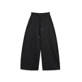 ZERO_Polka_Dot_Cotton_Knit_Elastic_Natural_Waist_Casual_Women_Everyday_Wide_Leg_Pants_MISSTT
