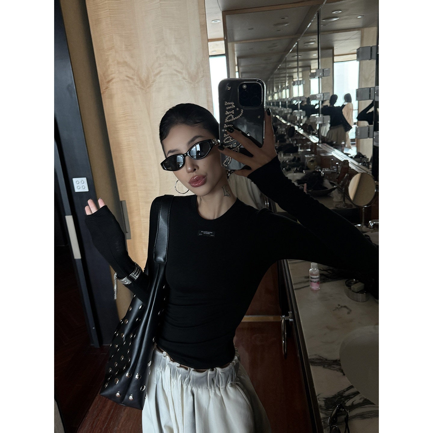 ZERO_Breathable_Lyocell_Slim_Fit_Casual_Crewneck_Women_Long_Sleeve_T-Shirts_MISSTT