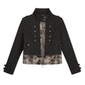 Cest_Nous_Frayed_Punk_Stand_Collar_Camo_Cotton_Button_Long_Sleeve_Women_Croppedjackets_MISSTT