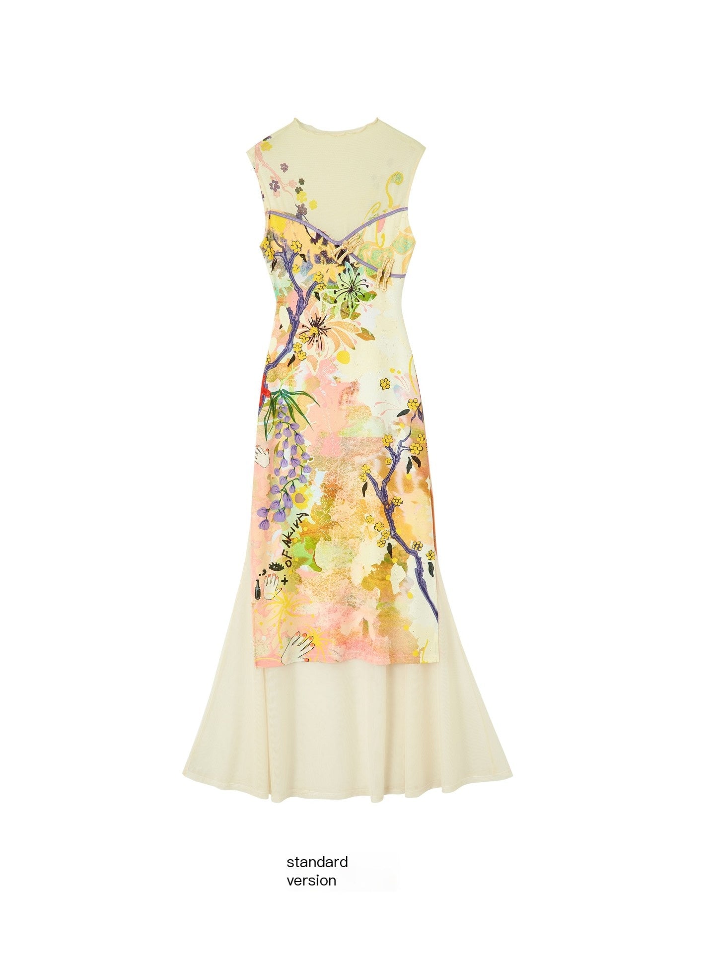 OfAkiva_Floral_High_Waist_New_Chinese_Cheongsam_A_Line_Slim_Sleeveless_Midi_Dresses_MISSTT