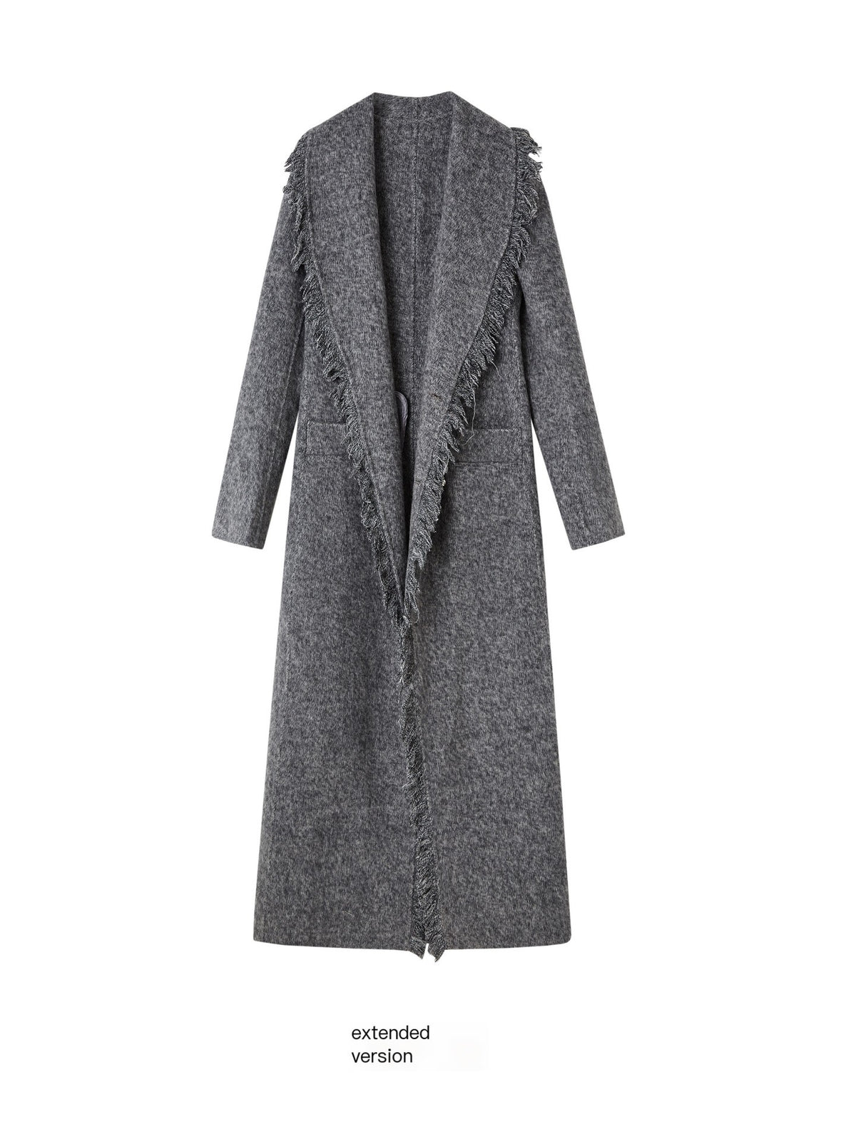 OfAkiva_Vintage_Slim_Wool_V-neck_Drop_Shoulder_Single_Breasted_Women_Long_Coats_MISSTT