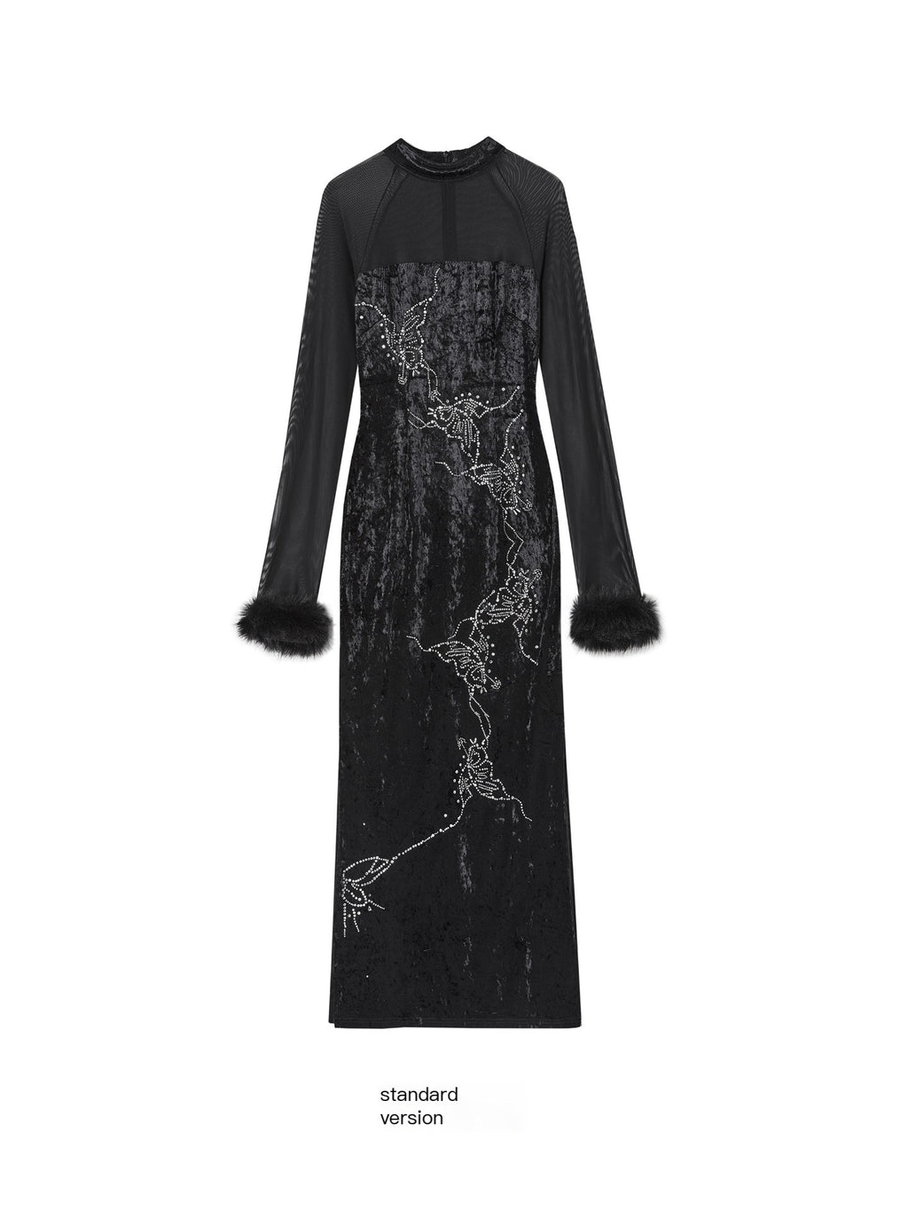 OfAkiva_Rhinestone_Neo_Chinese_Slim_High_Waist_Cheongsam_Women_Black_Maxi_Dresses_MISSTT