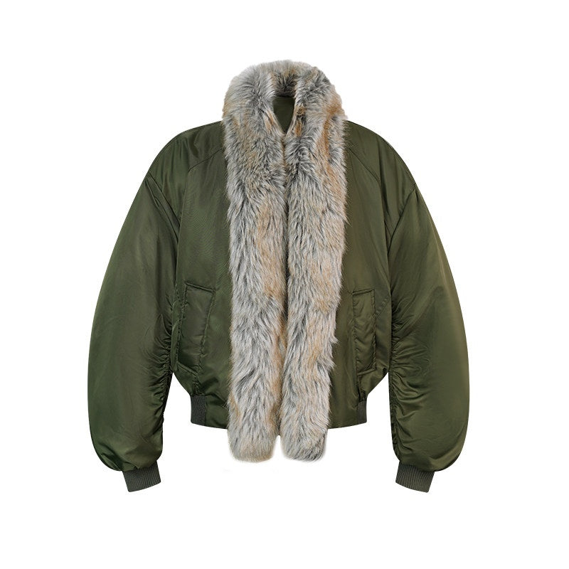 ZERO_Warm_Casual_Oversized_Fur_Collar_Unisex_Polyester_Woven_Puffer_Jackets_MISSTT