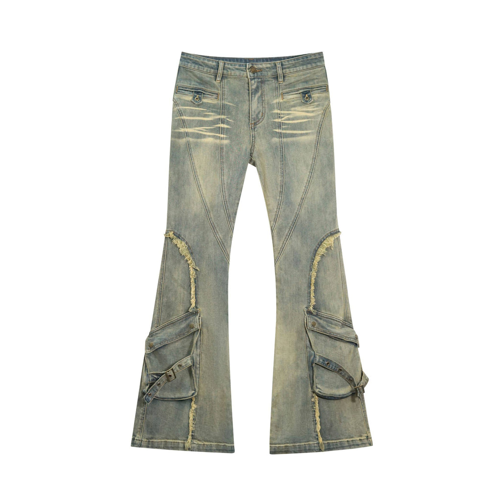 Cest_Nous_Distressed_Low_Rise_Wide_Leg_Casual_Women_Denim_Washed_Blue_Black_Flaredjeans_MISSTT
