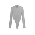 ZERO_Stretch_Cotton_High_Neck_Slim_Mid_Waist_Pants_Women_Two_Piece_Top_&_Pants_Sets_MISSTT