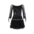 Cest_Nous_Printed_Mesh_Stretch_Cotton_Punk_Strappy_Puff_Skirt_Slim_Fit_Urban_Minidresses_MISSTT