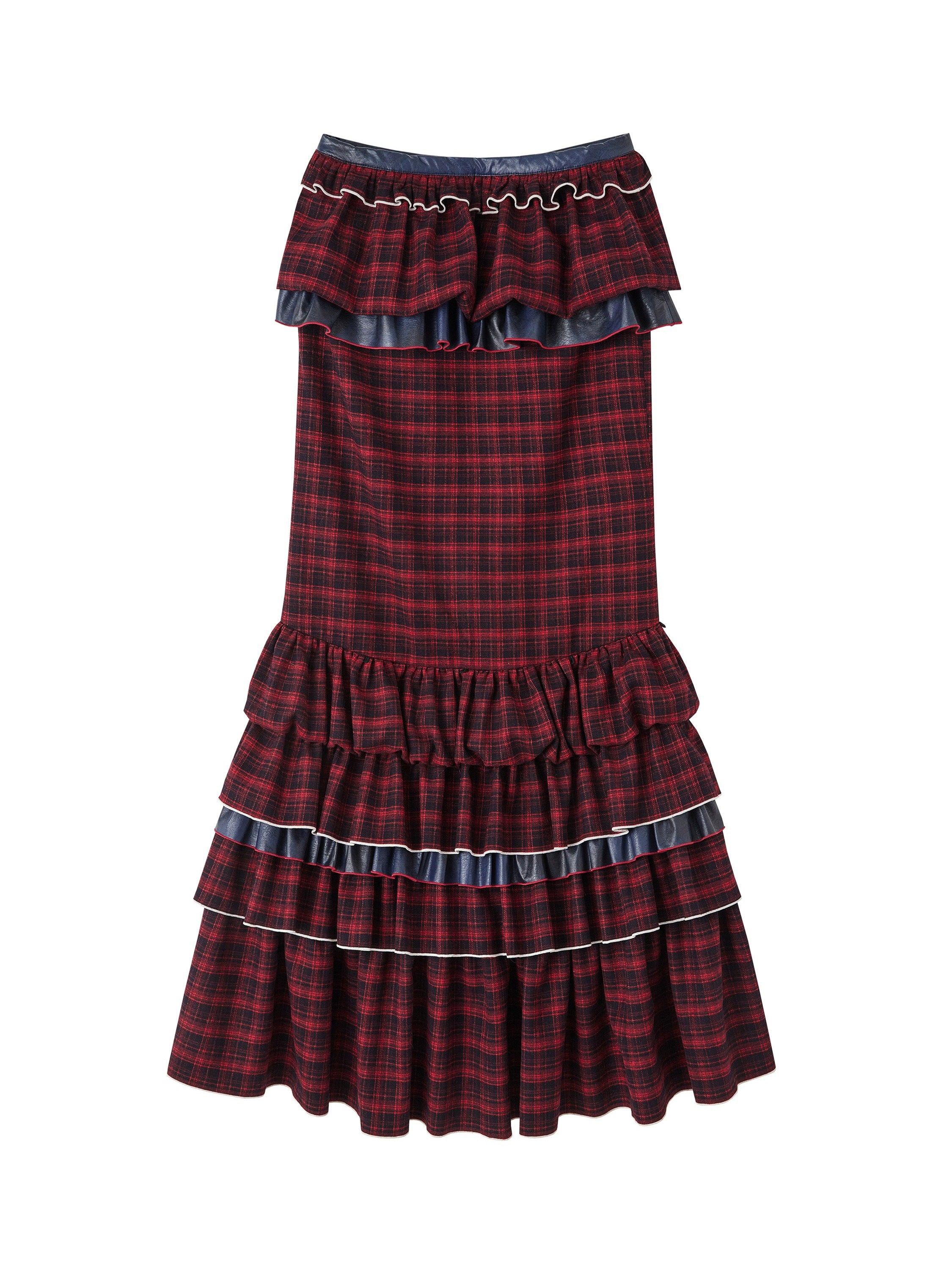 OfAkiva_Pleated_High_Waist_A_Line_Slim_Fit_City_Commuter_Women_Plaid_Maxi_Skirts_MISSTT