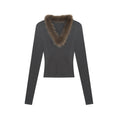 ZERO_Thick_Viscose_Vintage_Slim_Fit_Long_Sleeve_Pullover_Women_Black_Gray_Knitwear_MISSTT