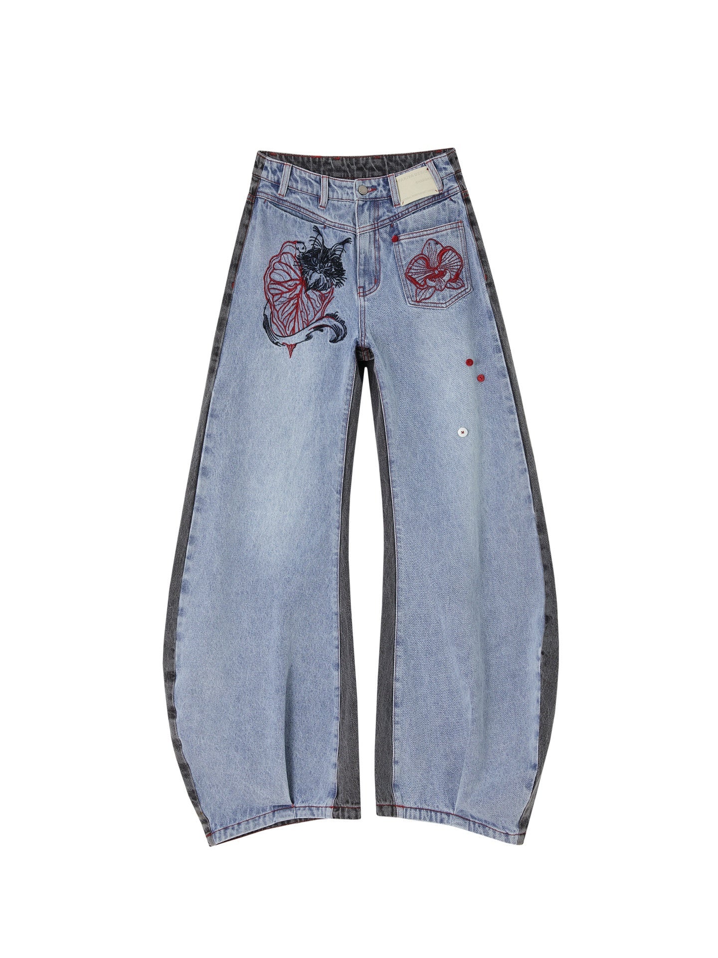 OfAkiva_High_Waist_Vintage_Embroidered_Asymmetric_Floral_Cotton_Women_Wide_Leg_Jeans_MISSTT