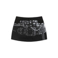 ZERO_Printed_Cotton_Low_Waist_Slim_Hip_Sporty_Street_Black_Young_Women_Mini_Skirts_MISSTT