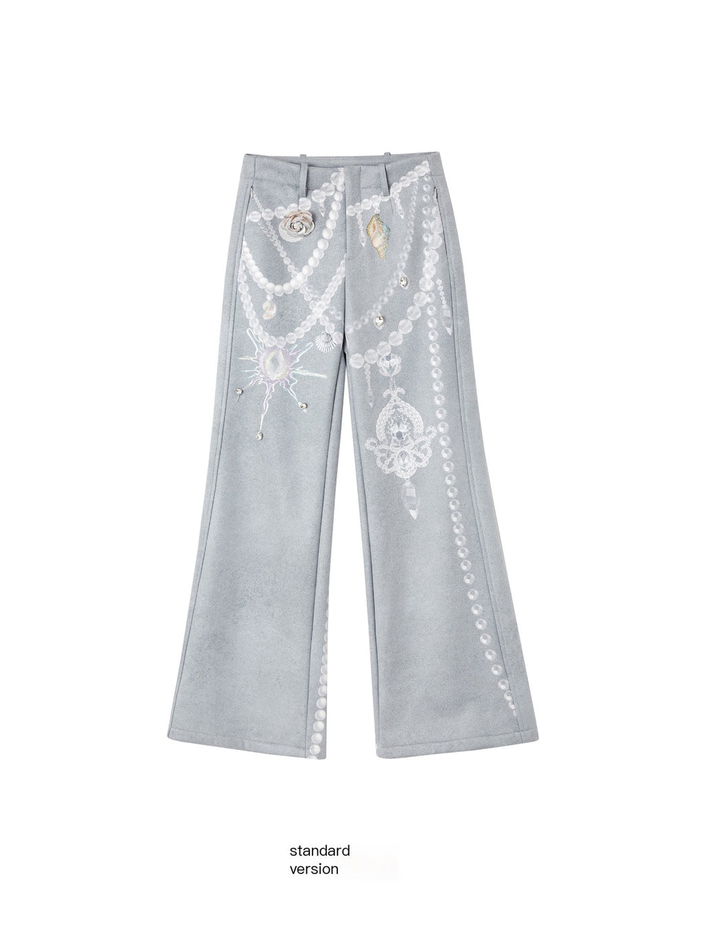 OfAkiva_High_Waisted_Printed_Chinese_Style_Zip_Fly_Women_Gray_Tailored_Straight_Pants_MISSTT