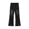 Cest_Nous_Patchwork_Punk_Low_Waist_Asymmetric_Women_Washed_Black_Cotton_Straightlegjeans_MISSTT