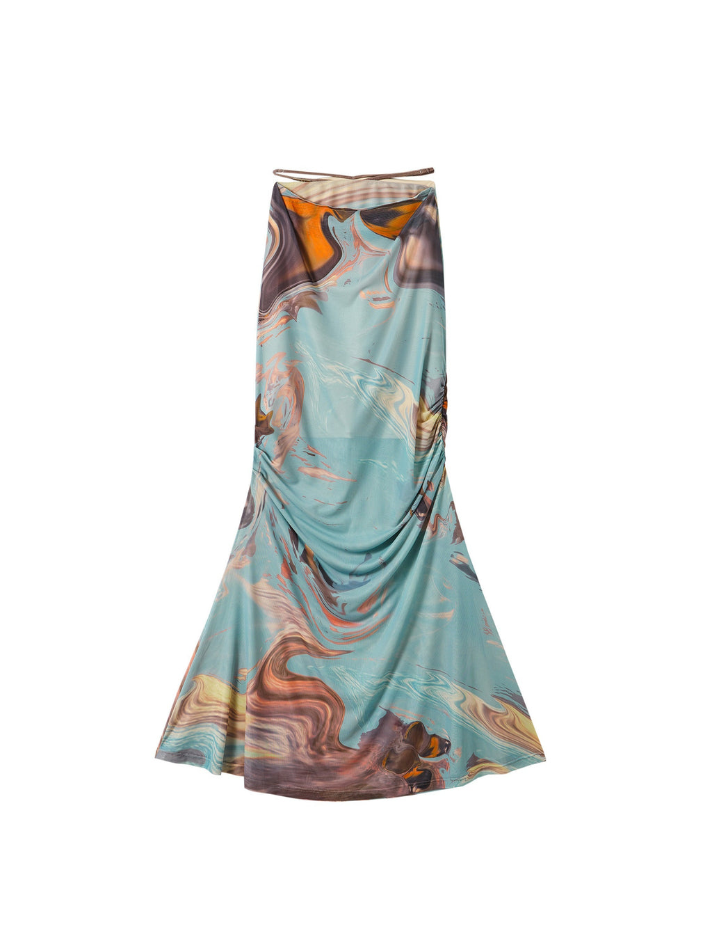 OfAkiva_Polyester_Camisole_Two_Piece_With_Shawl_S_M_L_Xl_For_Women_Top_&_Skirt_Sets_MISSTT