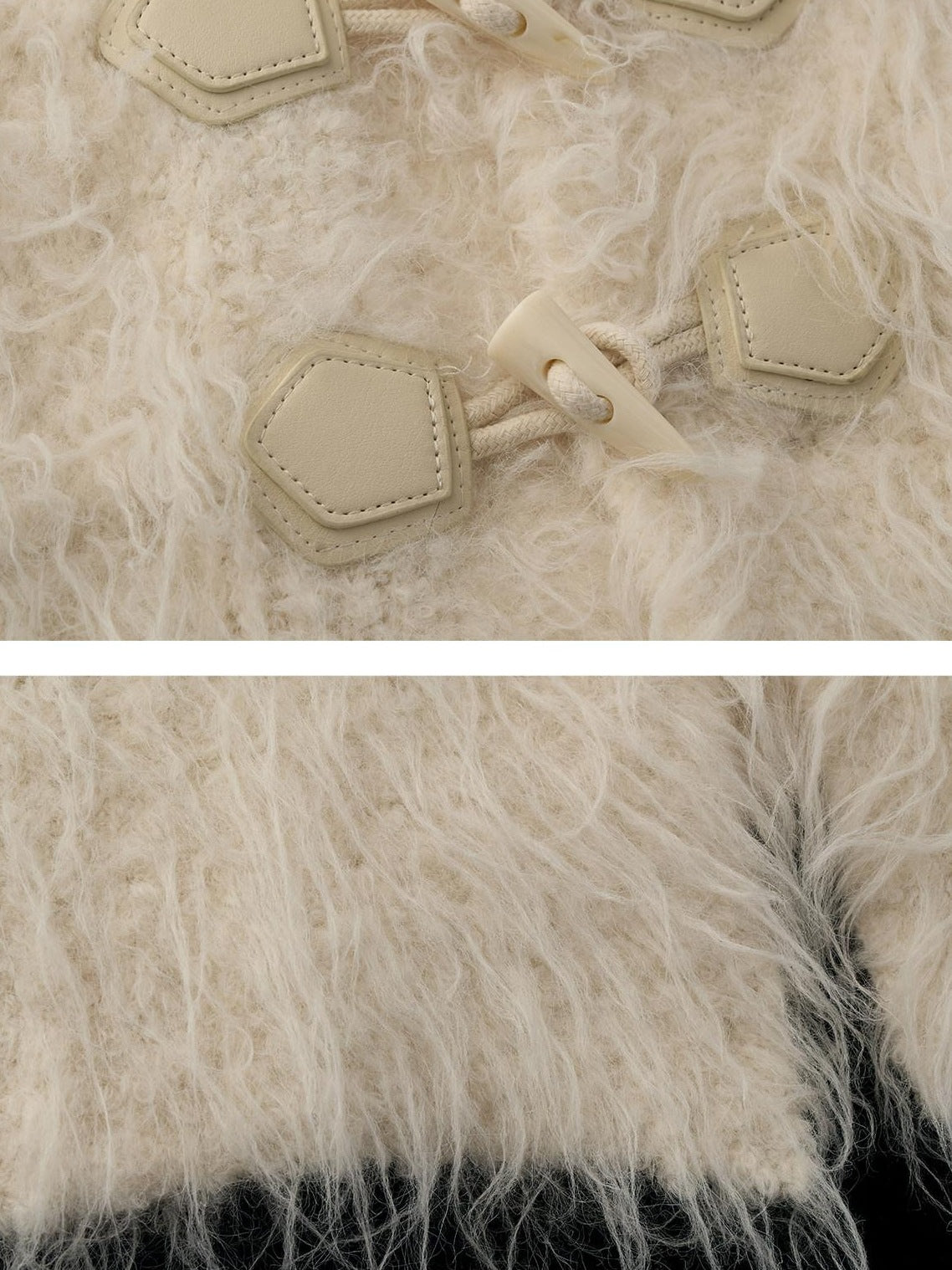MAMC Acrylic Wool Blend Relaxed Lapel Collar Women Commuter Open Knit Cardigans