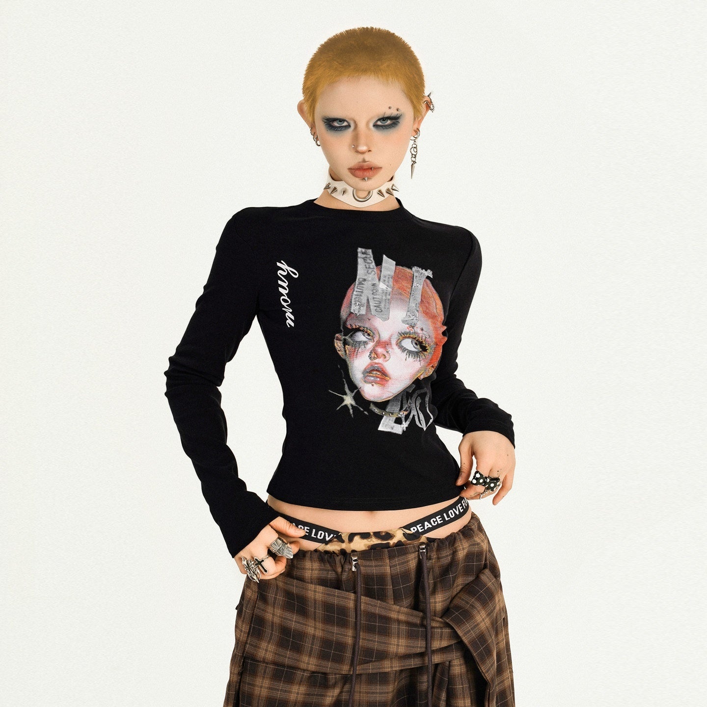 Nico_Molly_Moisture_Wicking_Slim_Casual_Creative_Print_Round_Neck_Women_Basic_Crop_Tops_MISSTT
