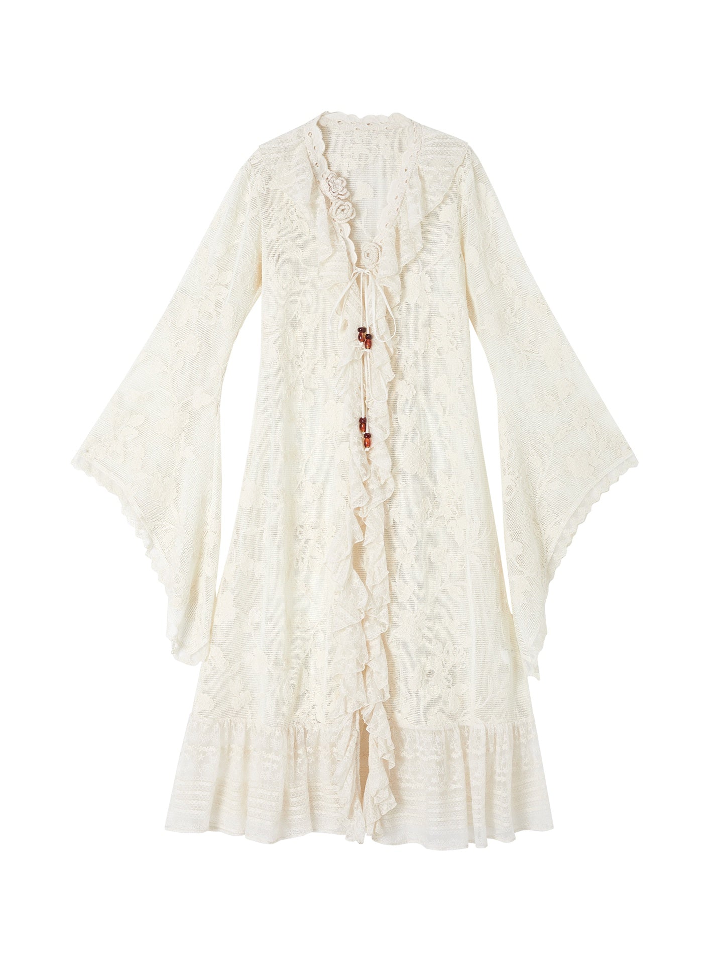 OfAkiva_Breathable_Lace_Floral_Tie_Waist_Slim_Long_Sleeve_Casual_Spliced_Women_Cardigans_MISSTT