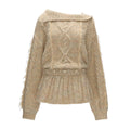 MAMC_Soft_Knit_Waist_Cinch_Preppy_Loose_Lapel_Collar_Women_Beige_Mini_Dresses_MISSTT